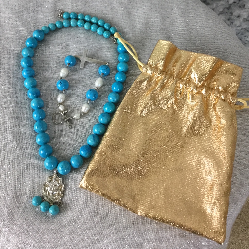 *Nwot*Handmade Necklace And Bracelet Set